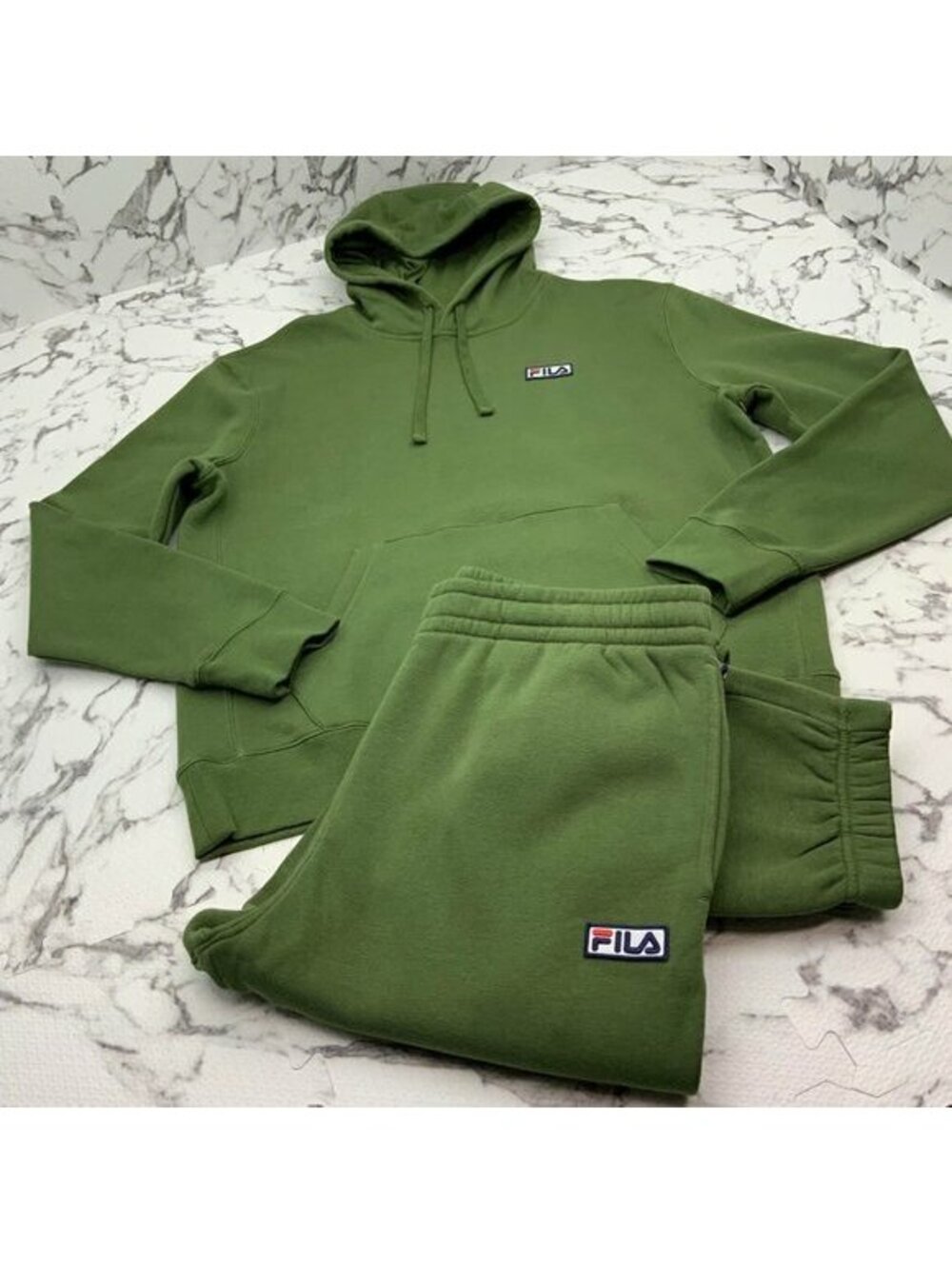 Men's FILA Olive Green Algot Sweatsuit